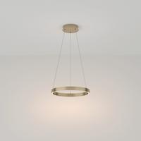 Pendelleuchte Rim Messingfarben max. 25 Watt - Messingfarben, Trend, Metall (40/3,5cm) - MAYTONI