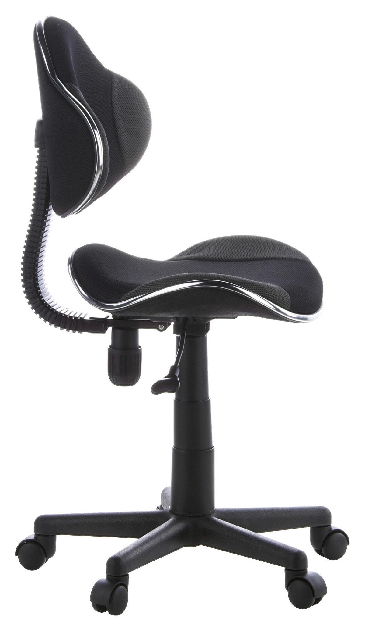 Mladinski Vrtljivi Stol Kiddy Gti 2, Siva, Črna - siva/črna, Basics, umetna masa (45/86-101/42cm) - MID.YOU
