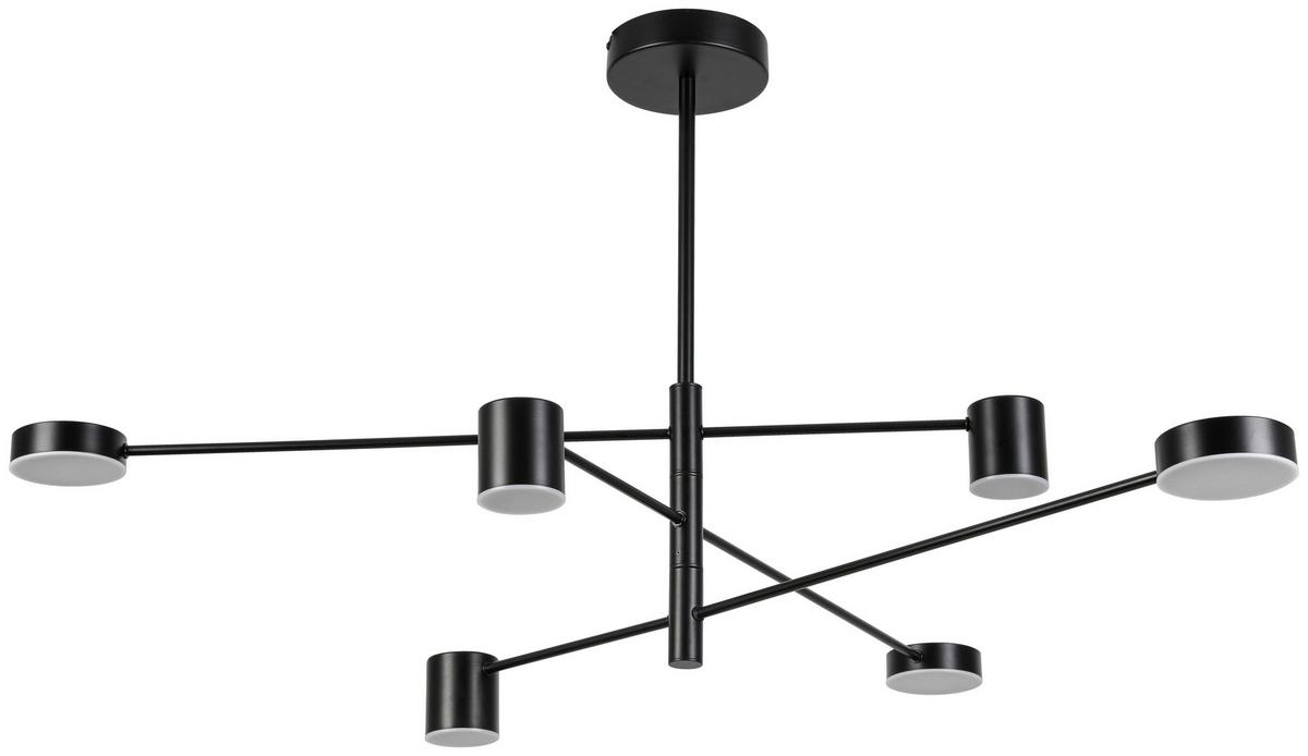 LAMPA WISZĄCA UTINA - czarny, Design, tworzywo sztuczne/metal (92/105/56,5cm) - Collett's Monde