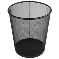 Coș de hârtii Mesh - negru, Modern, metal (30,5/34,5cm) - Modern Living
