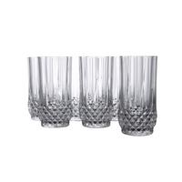 Set Kozarcev Longchamp Eclat, 6-Delni - prozorno, steklo (280ml) - Creatable