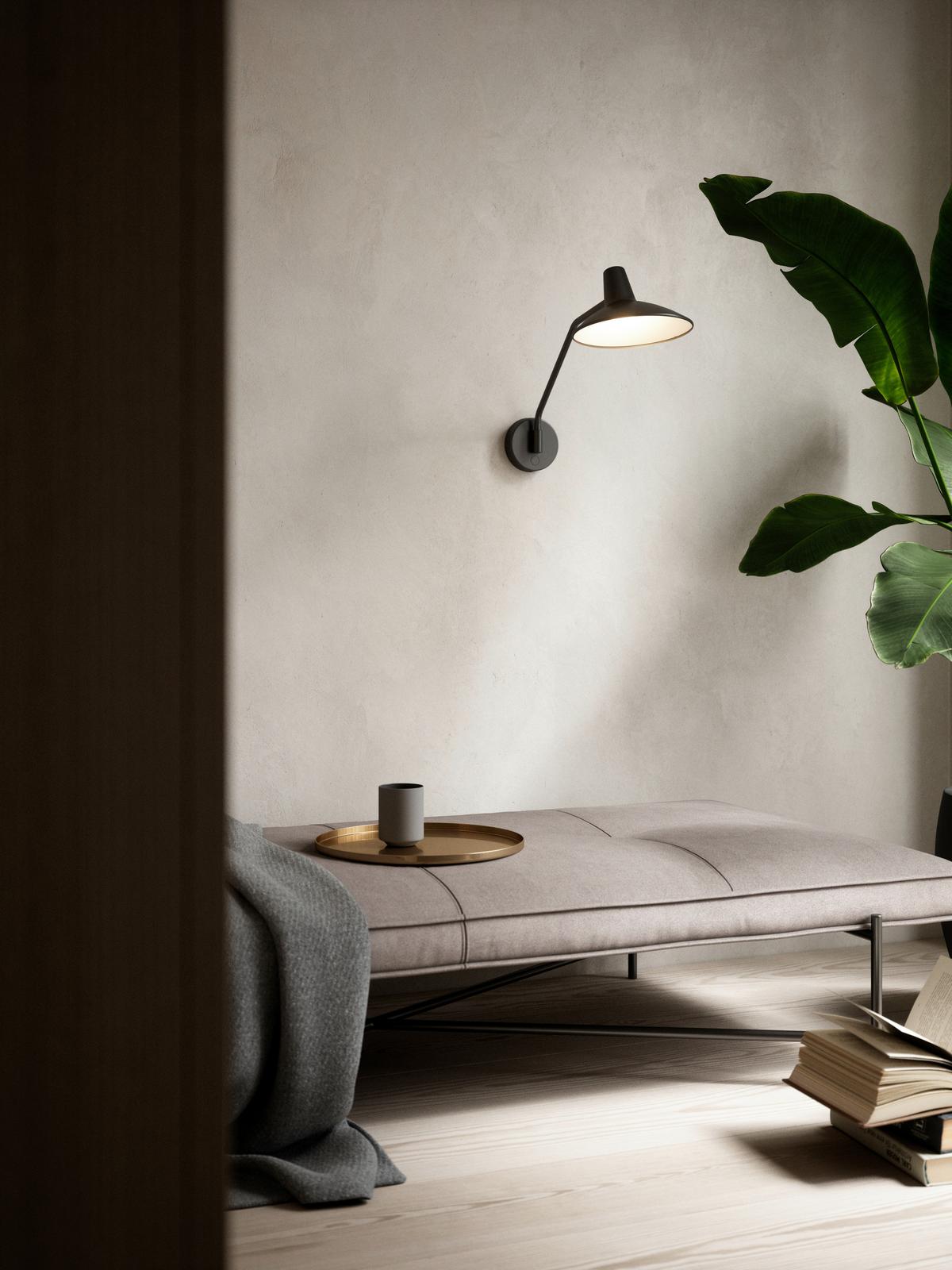 KINKIET 2120551003 - czarny, Design, metal (55/22,7/36,5cm) - Nordlux