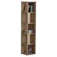 Kotni Regal Piano - barve hrasta, Design, leseni material (32/159/32cm) - Livetastic