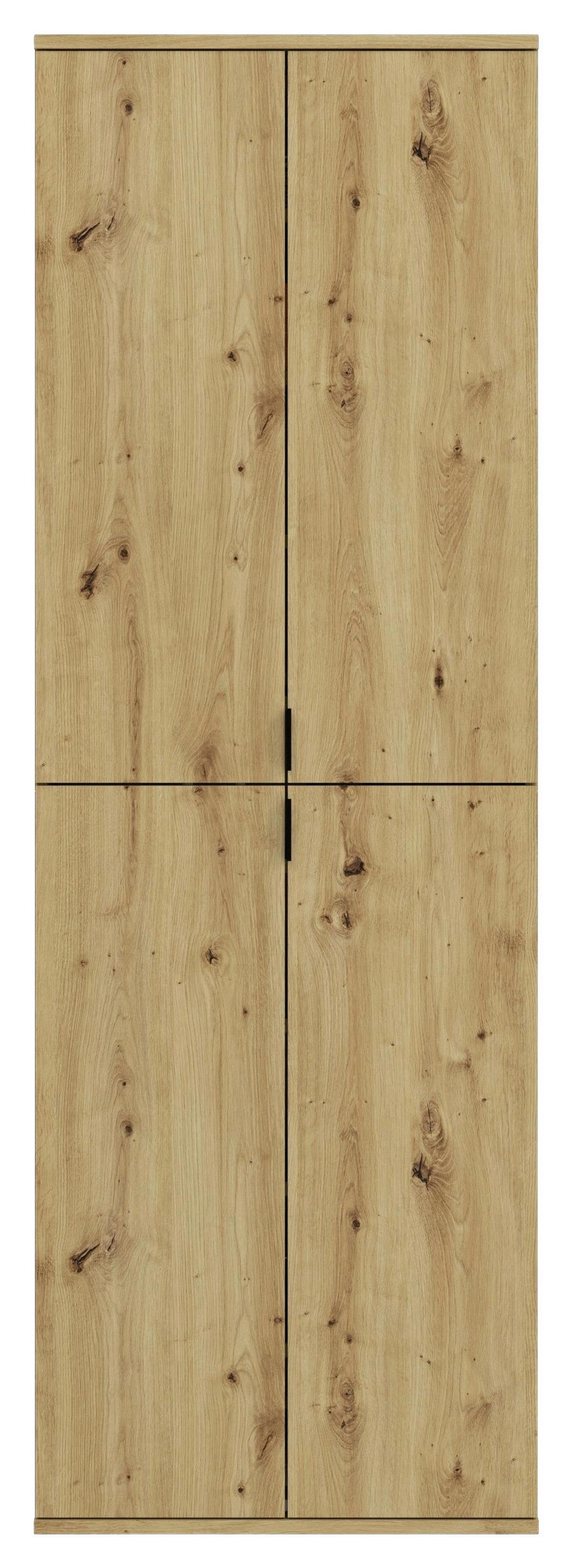 Predsoba Projekt X - Konvencionalno, steklo/leseni material (183/193/34cm) - MID.YOU