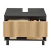 WASTAFELONDERKAST VENEZIA -EXKLUSIV- - Eikenkleuren/Zwart, Lifestyle, Houtcomposiet (70/60/45cm) - Mömax