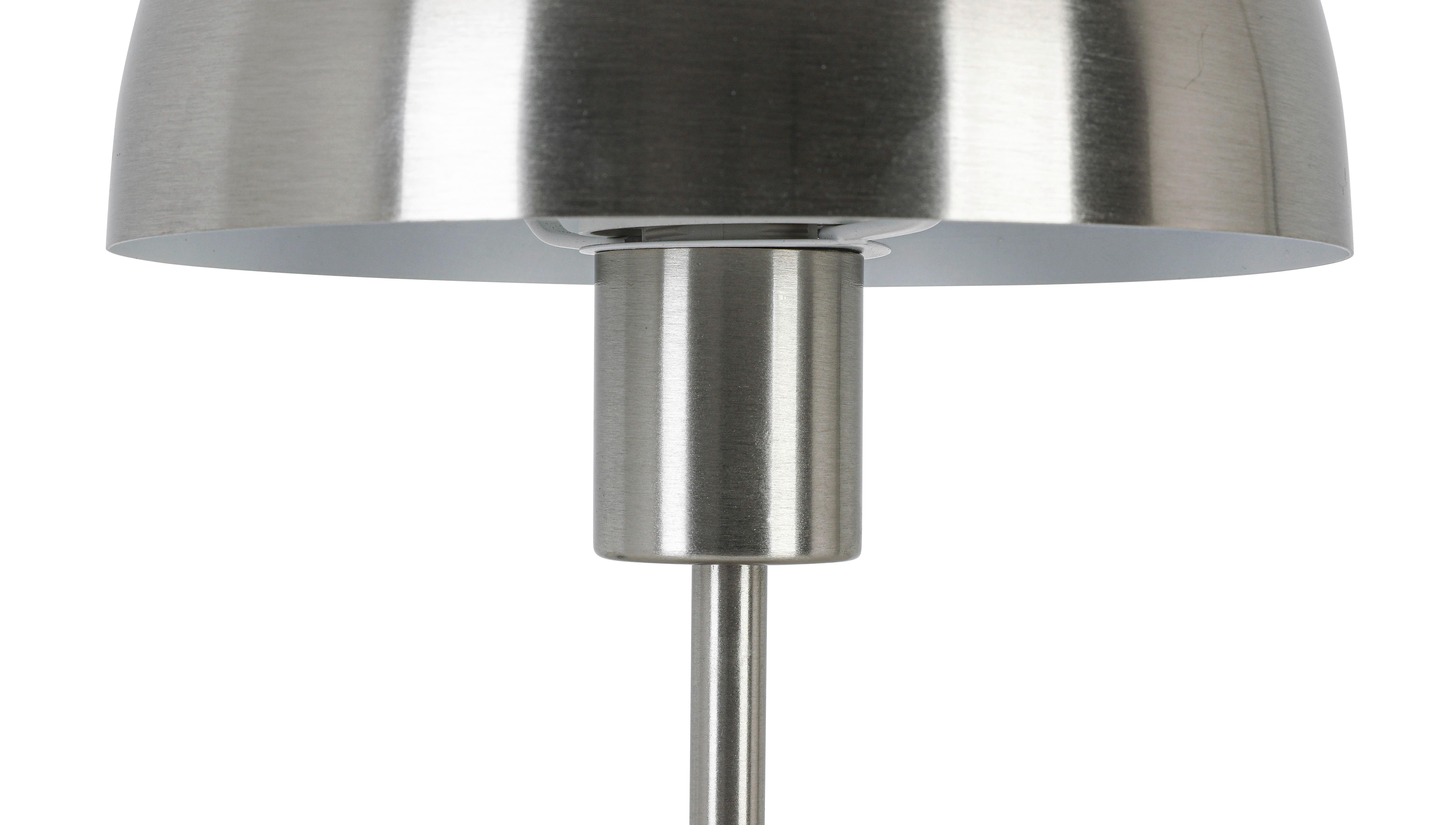 BORDSLAMPA MUSCH - nickelfärgad/svart, Modern, metall/plast (18/18/30cm) - Mömax