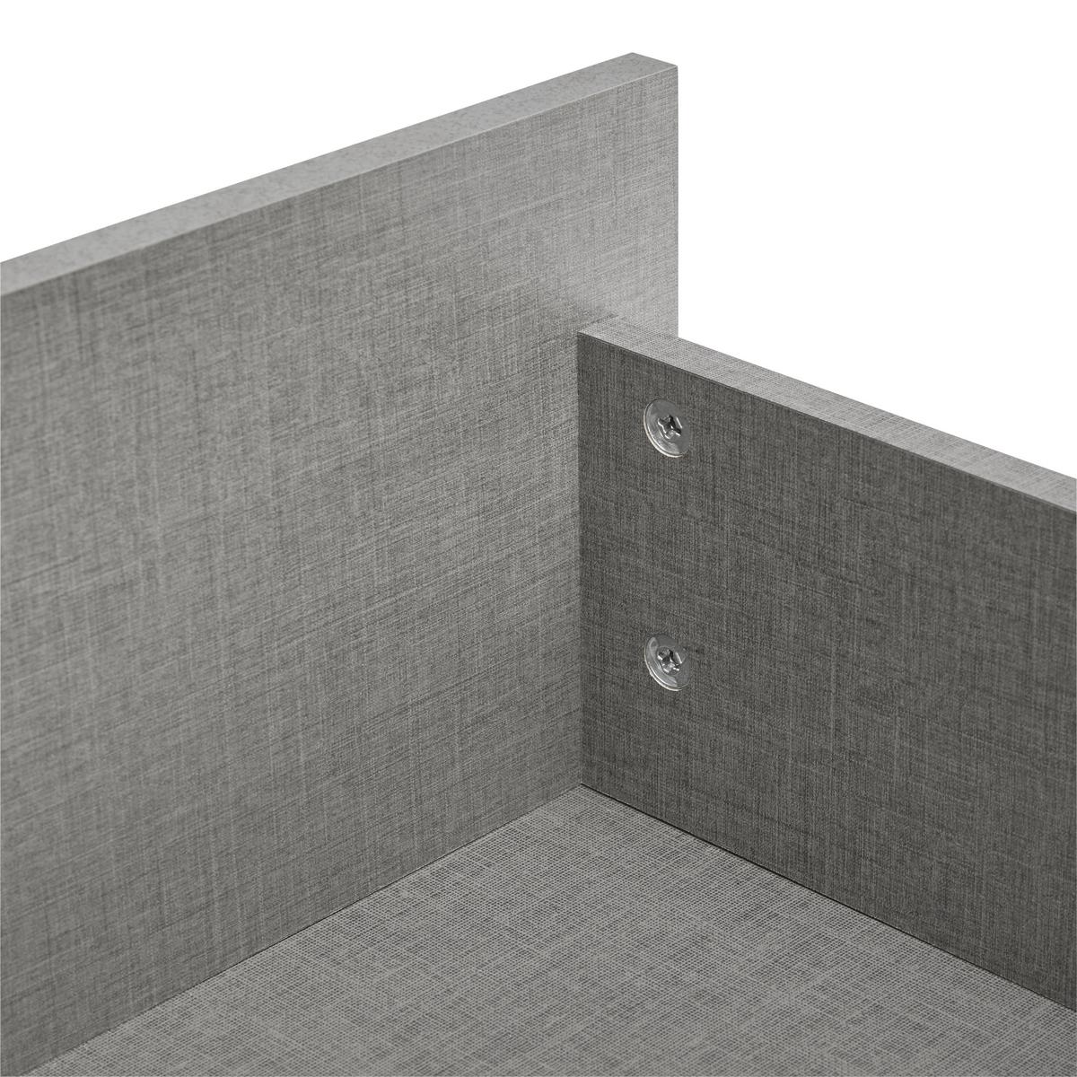 Komoda Alicante - siva/boje smreke, Moderno, drvni materijal/plastika (120/89,4/38cm) - Modern Living