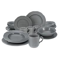 Kombinirani Servis Arianne Grau, 20-Delni - siva, Basics, keramika - Creatable