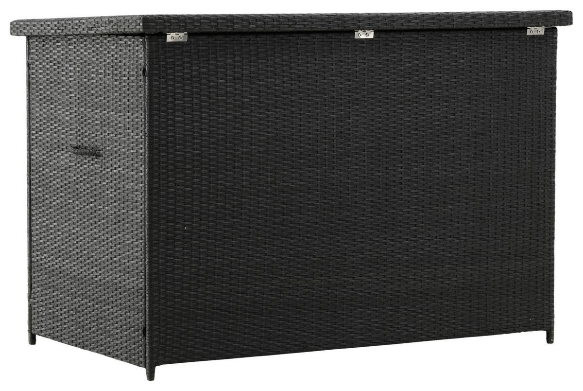 KISSENBOX AMAZON - Schwarz, KONVENTIONELL, Kunststoff (150/100/90cm) - Gardenson