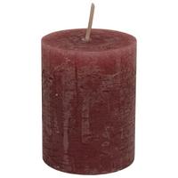 Stumpenkerze Lia in Rosa - Rosa, MODERN (6,8/9cm) - Premium Living