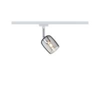 Schienensystem-Strahler Spot Blossom max. 10 Watt - Transparent/Weiß, Design, Glas/Metall (7,4/12,8/11,5cm) - Paulmann