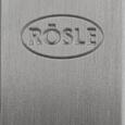 Pfannenwender Rösle - Edelstahlfarben/Silberfarben, KONVENTIONELL, Metall (33/7,5/3,2cm) - RÖSLE