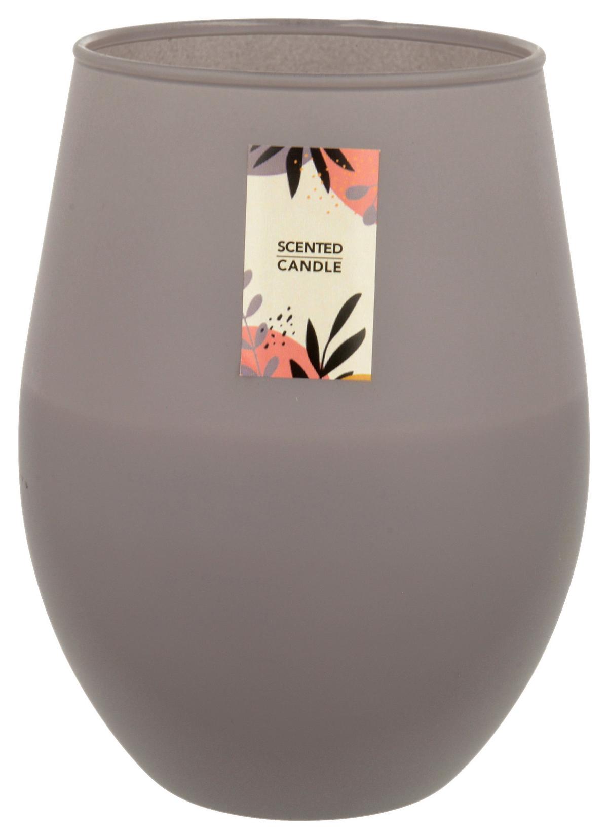 Gyertya Üvegben Candela - feketeszeder/korall, Üveg (7,6/12,5cm) - Modern Living