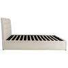 STOPPAD SÄNG SIENNA -EXKLUSIV- -BASED- - beige/svart, Lifestyle, metall/trä (120/200cm) - Based