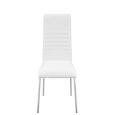 Stol Anna - bela/krom, Moderno, kovina/tekstil (43/100/59cm) - Modern Living Stol Anna - bela/krom, Moderno, kovina/tekstil (43/100/59cm) - Modern Living
