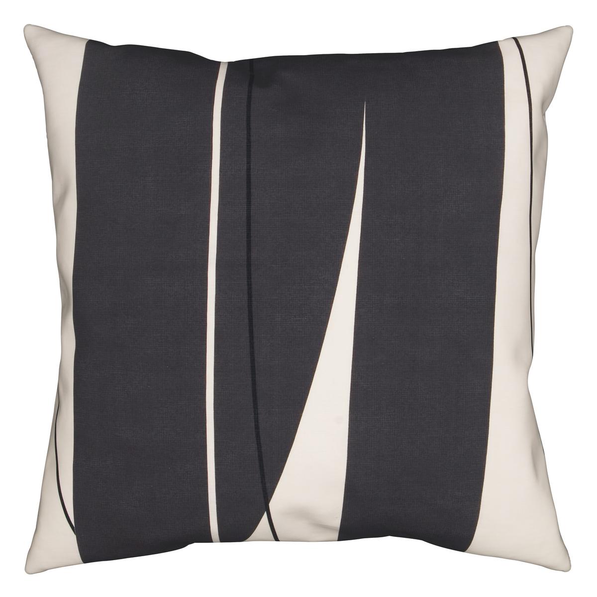 Bettwäsche Abstract XL Schwarz/Weiß ca. 155x220cm - Schwarz/Weiß, MODERN, Textil (155/220cm) - Modern Living