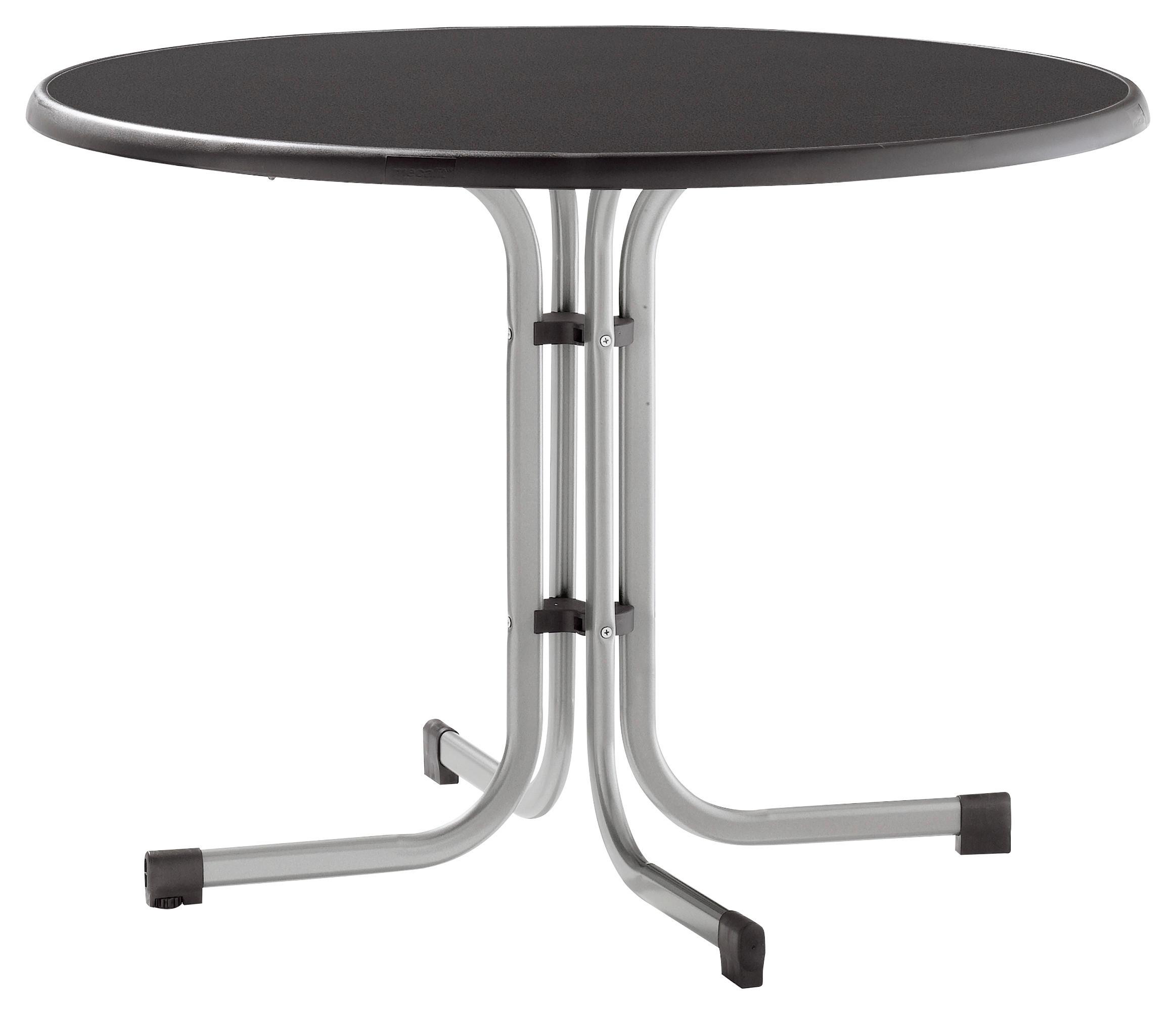 GARTENTISCH 488006 - Graphitfarben, MODERN, Holzwerkstoff/Metall (100/100/72cm) - Sieger