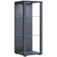 Vitrine Glasol M Anthrazit - Anthrazit, MODERN, Glas/Holzwerkstoff (35/90/35cm) - MID.YOU