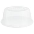 Suport Cu Clopot Pentru Tort Marcel - alb/verde, plastic (33/15cm) Suport Cu Clopot Pentru Tort Marcel - alb/verde, plastic (33/15cm)