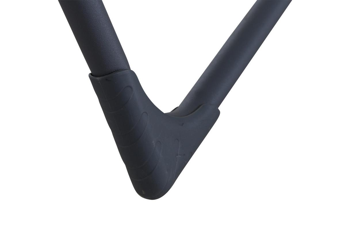 Campingsessel klappbar mit Armlehnen - Anthrazit/Grau, KONVENTIONELL, Textil/Metall (55/99/73cm) - Siena Garden