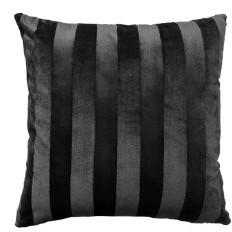 Zierkissen Victoria Schwarz ca. 45x45cm - Schwarz, Textil (45/45cm) - Mömax