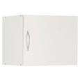 Aufsatzschrank Weiß - Alufarben/Weiß, Holzwerkstoff/Kunststoff (50/40/40cm) - Mömax modern living Aufsatzschrank Weiß - Alufarben/Weiß, Holzwerkstoff/Kunststoff (50/40/40cm) - Mömax modern living