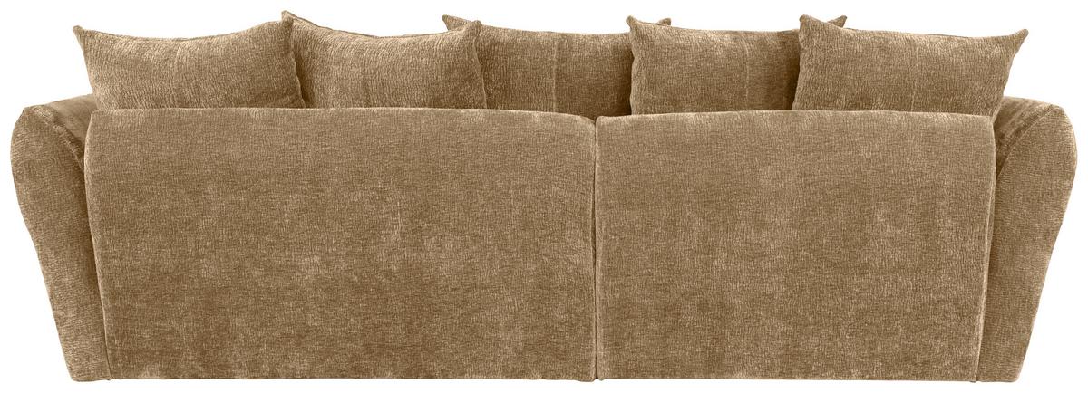 Kutna Garnitura Cammellio - svijetlo smeđa/crna, Moderno, tekstil (296/75-95/189cm) - Mömax