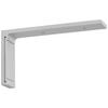 Träger Style aus Aluminium ca. 11x5cm - Alufarben, Metall (11,5cm) - Premium Living