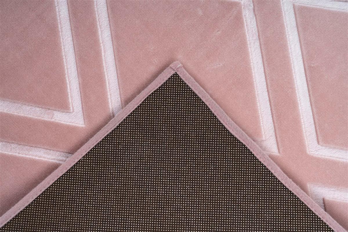 LÄUFER MONROE 225 ROSA - Rosa, Konventionell, Textil (80/300cm) - Kayoom