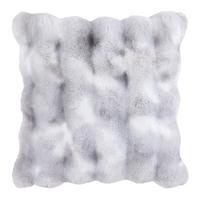 Fellkissen Svea Grau ca. 45x45cm - Grau, Textil (45/45cm) - Premium Living
