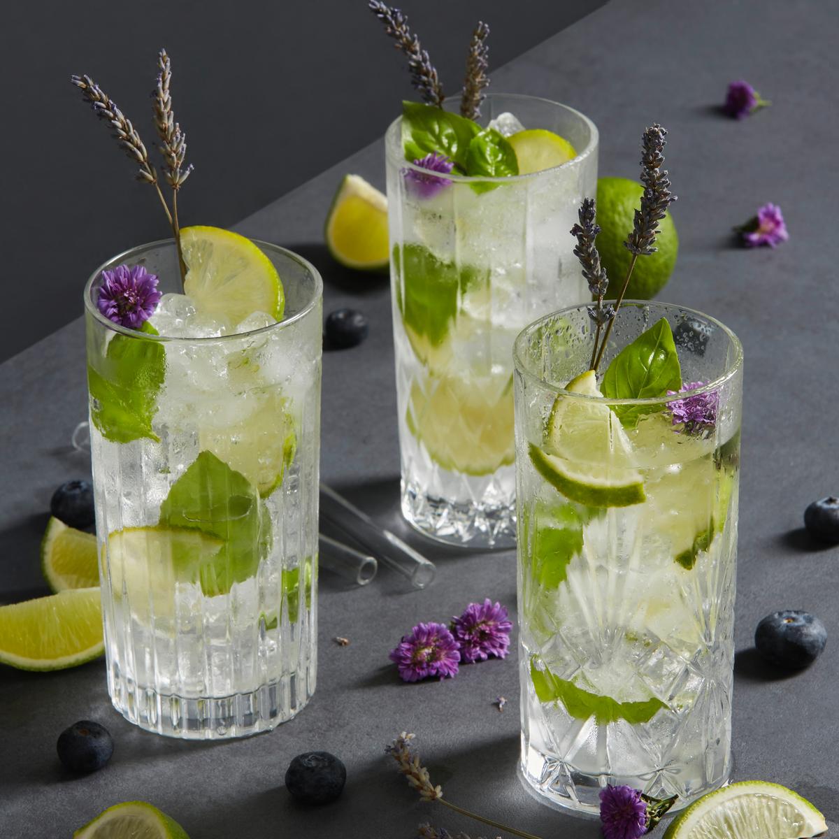 Pahar long drink Skye - străveziu, Modern, sticlă (390ml) - Bohemia