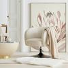 SNURRSTOL GIRO -TREND- - beige/svart, Modern, metall/textil (67/68/73cm) - Premium Living