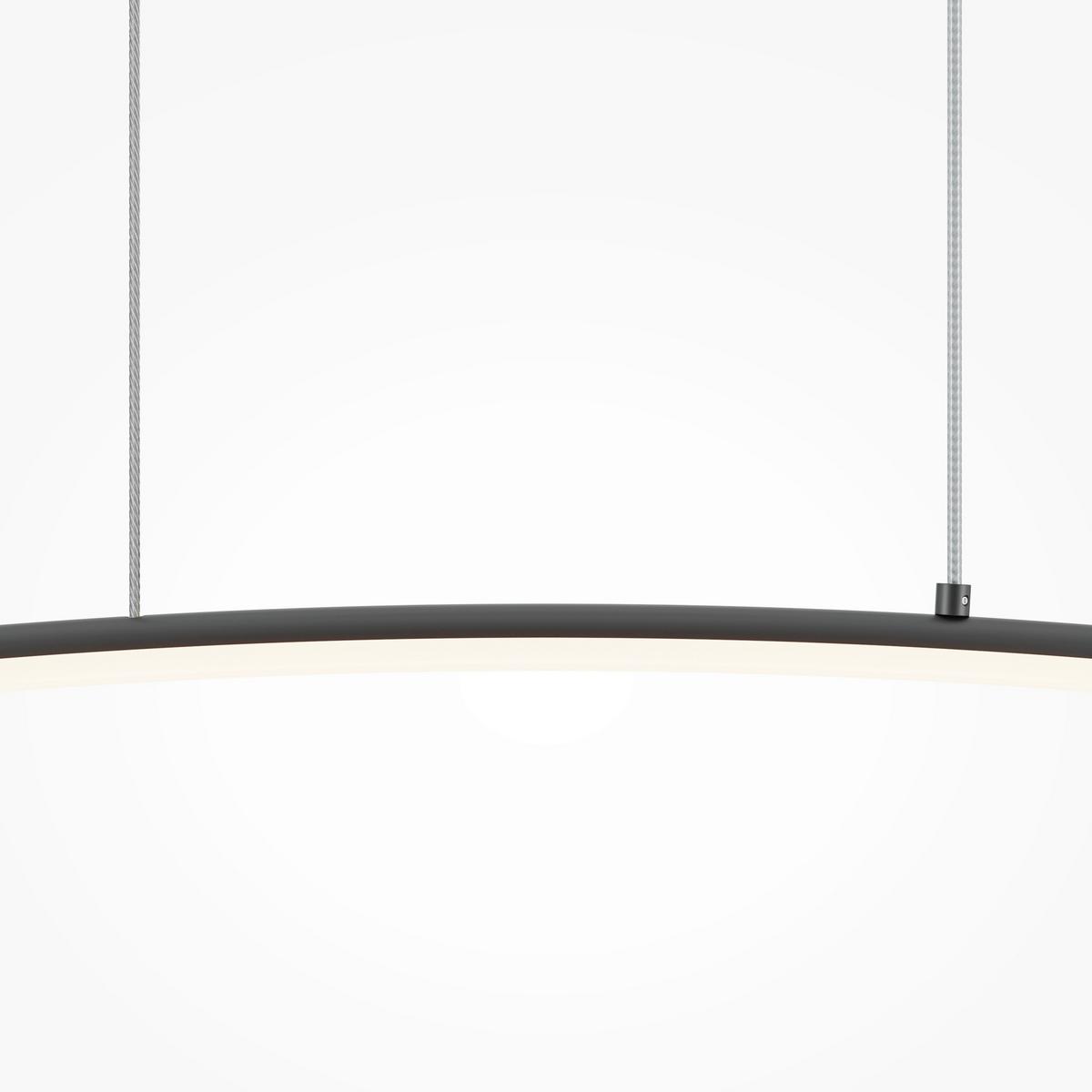 Pendelleuchte Mod243pl-L18bk - Schwarz, Design, Metall (98/305.7/7cm) - MAYTONI