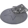 Badematte Star Grau - Grau, Textil (70/70cm) - MÖMAX modern living