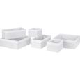 Aufbewahrungsboxen-Set Kläck in Weiß - Weiß, KONVENTIONELL, Kunststoff - MÖMAX modern living