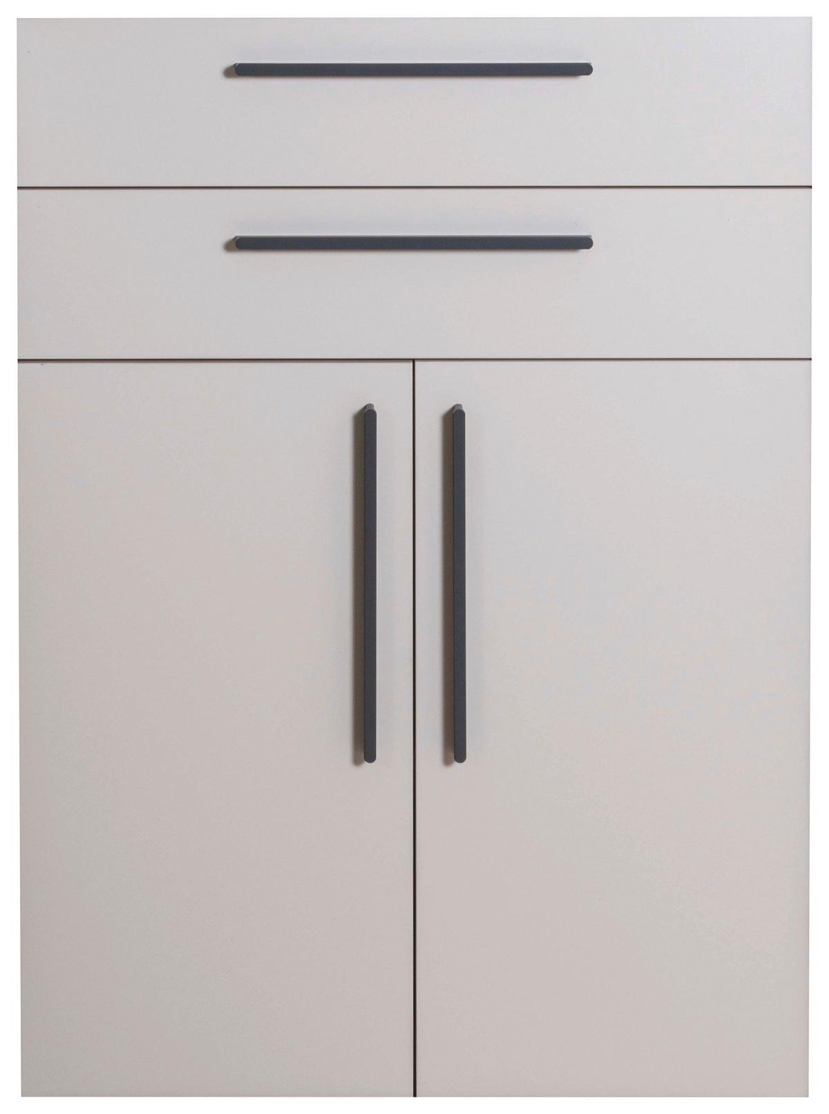 Set 2 Vrata+2 Ladice Rilega - kašmir, Moderno, drvni materijal (73,7/101,3/31,6cm) - Modern Living