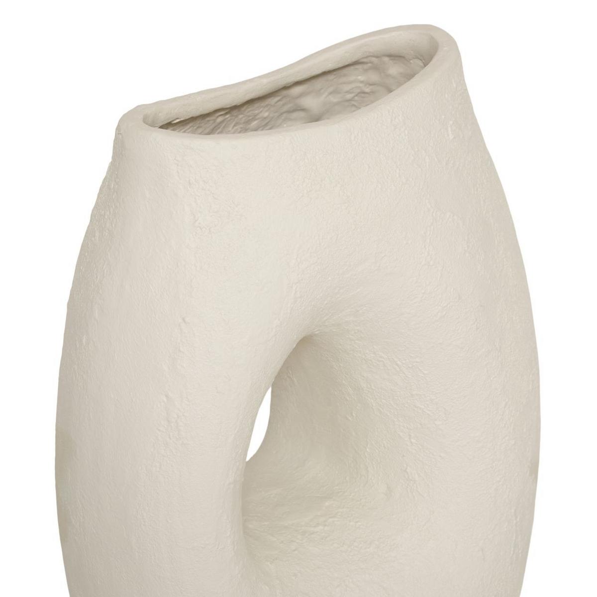 Vază Brea cca. 51 cm - alb, Basics, piatră (18/29,5/51cm)
