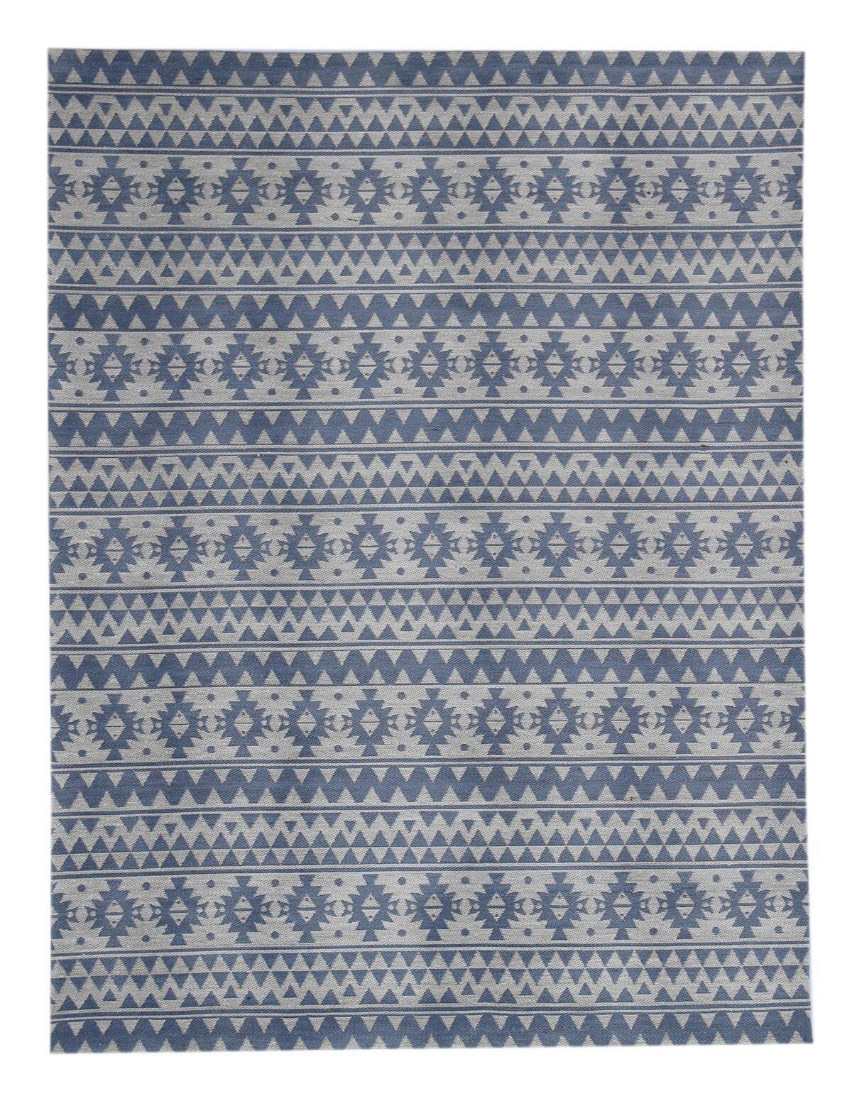 Vintage-teppich Sunny 210 Hellblau 160x230 - Hellblau, Basics, Textil (160/230cm) - Kayoom