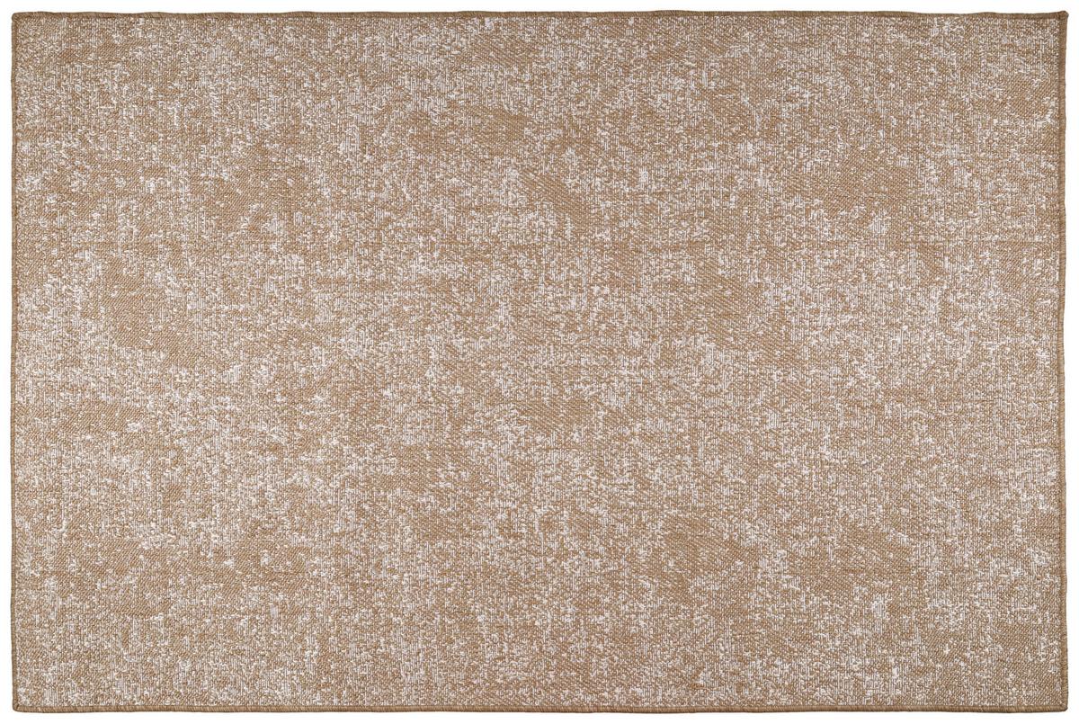 Outdoorteppich Viento Beige/Weiß ca. 160x230 cm - Beige, MODERN, Textil (160/230cm) - Bessagi Garden