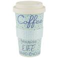 Coffee-to-go-becher Annie in verschiedenen Farben - Naturfarben, Holzwerkstoff/Kunststoff (9/16cm) - Mömax modern living