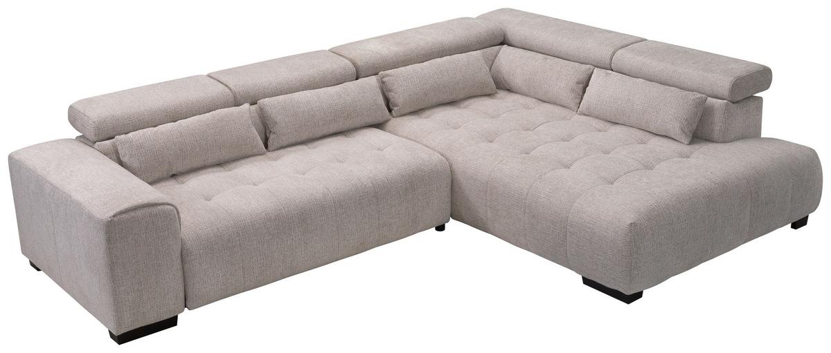 Coltar MATERA - bej/culoare natur, Trend, lemn/textil (311/226cm)