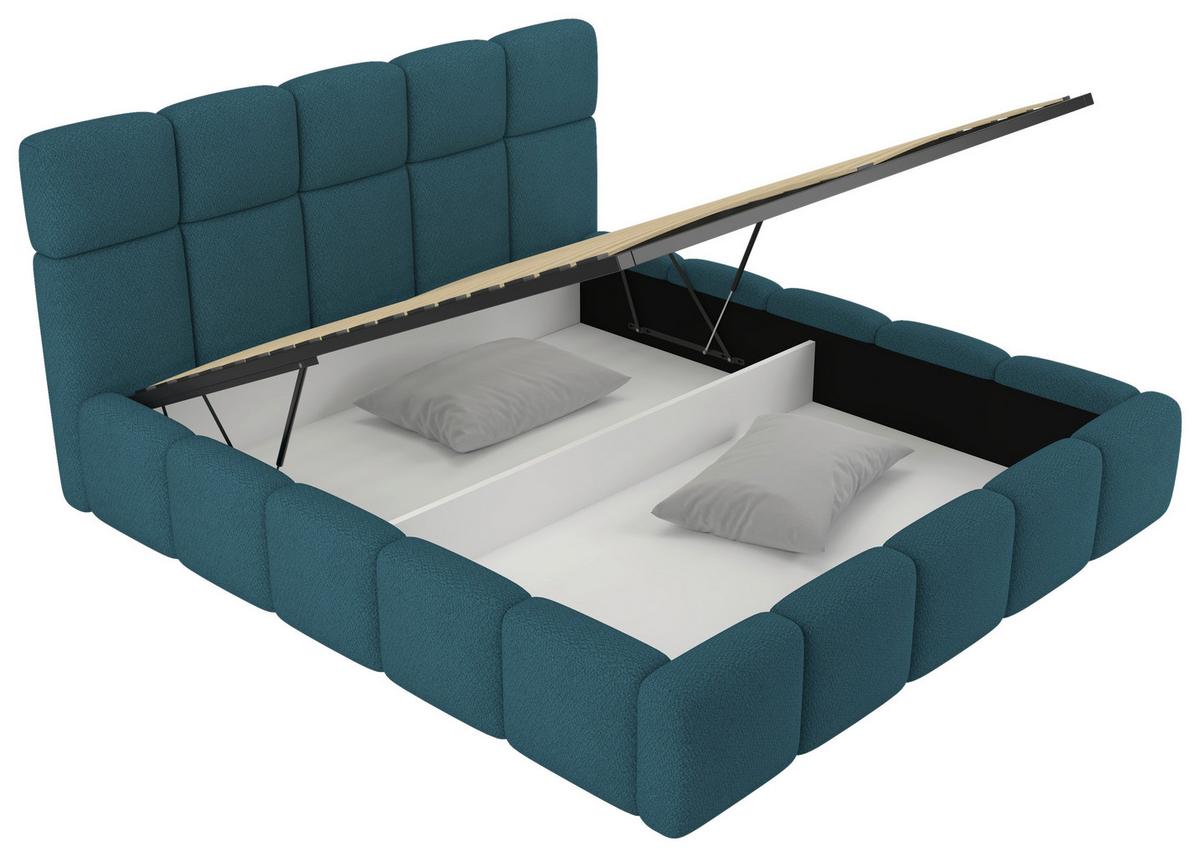 PAT TAPITAT CLOUDY - turcoaz, Trend, plastic/lemn (180/200cm) - Luca Bessoni