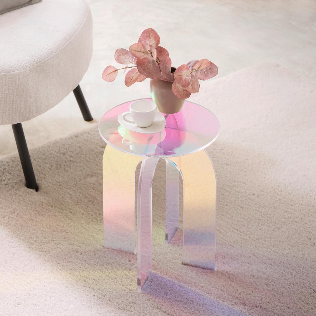 Beistelltisch Rainbow Multicolor - Multicolor, LIFESTYLE, Kunststoff (30/30/40cm) - Mömax