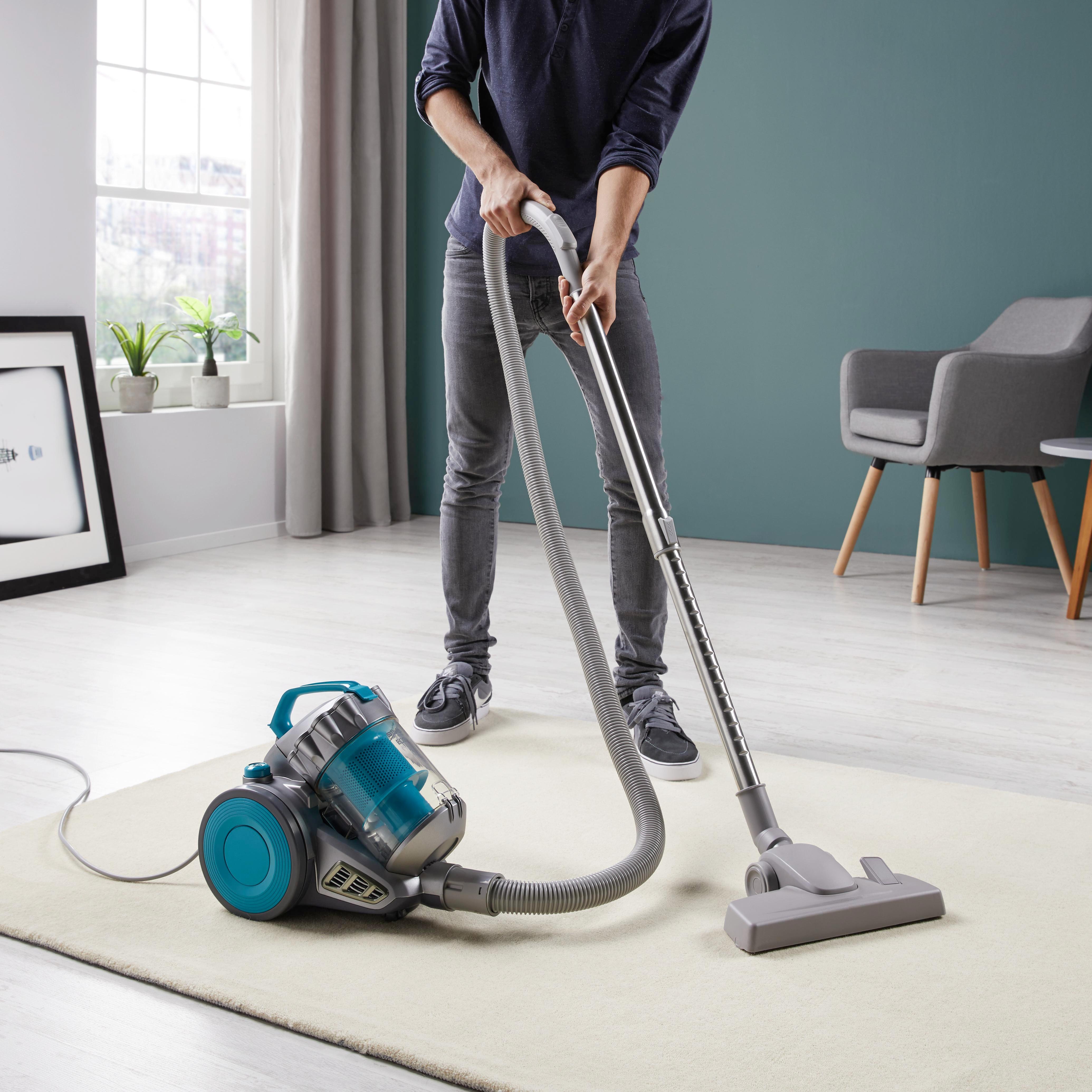 Bodenstaubsauger Silva Schneider - Türkis, MODERN, Kunststoff (42/26,5/32,5cm)