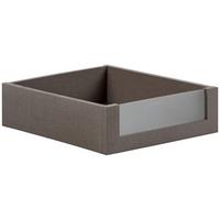 Schublade "UNIT" in Braun - Braun, MODERN, Glas/Holzwerkstoff (37,5/12/45cm) - Based