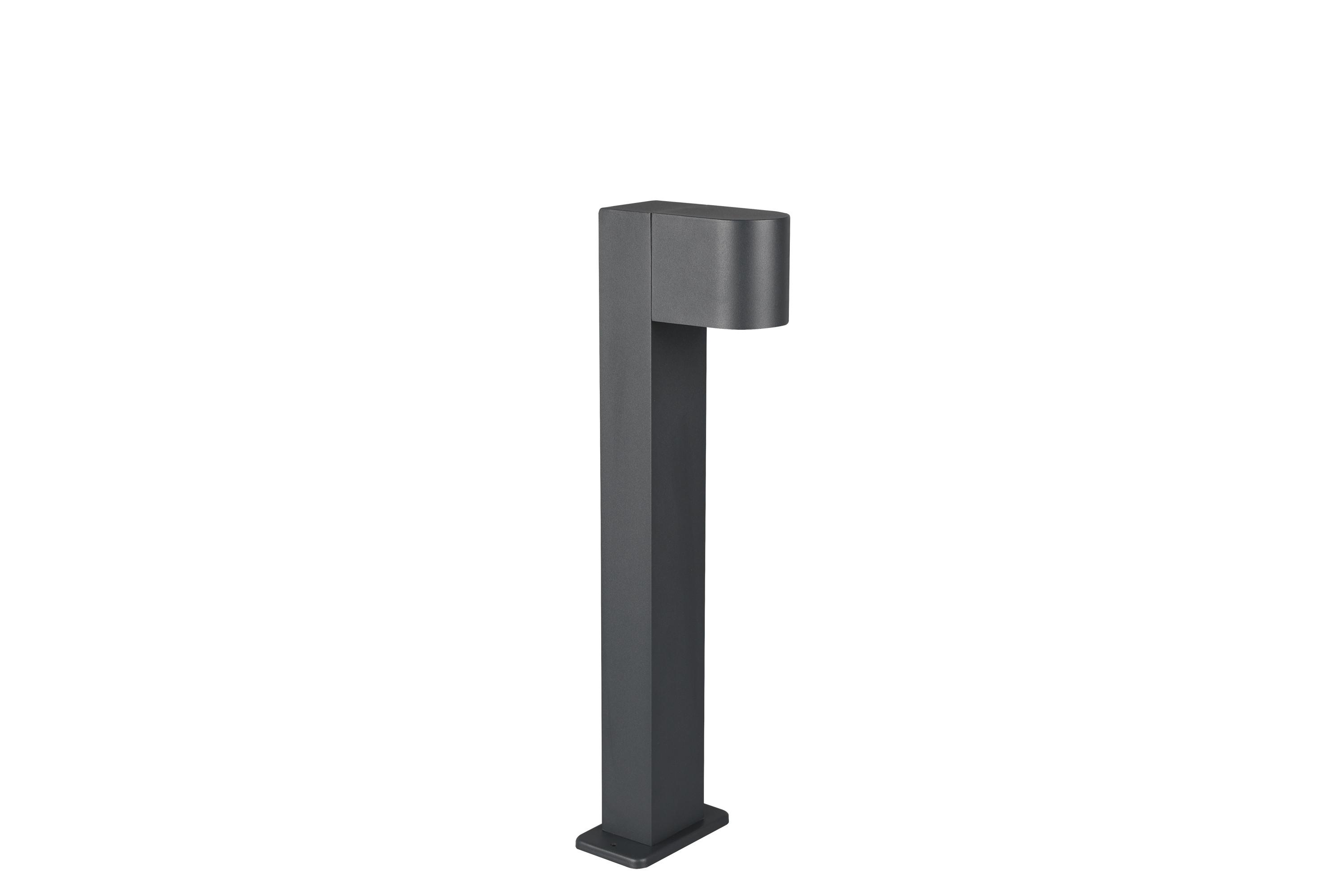 Wegleuchte Roya in Anthrazit max. 20 Watt - Anthrazit, Design, Metall (15/50cm) - Trio Leuchten