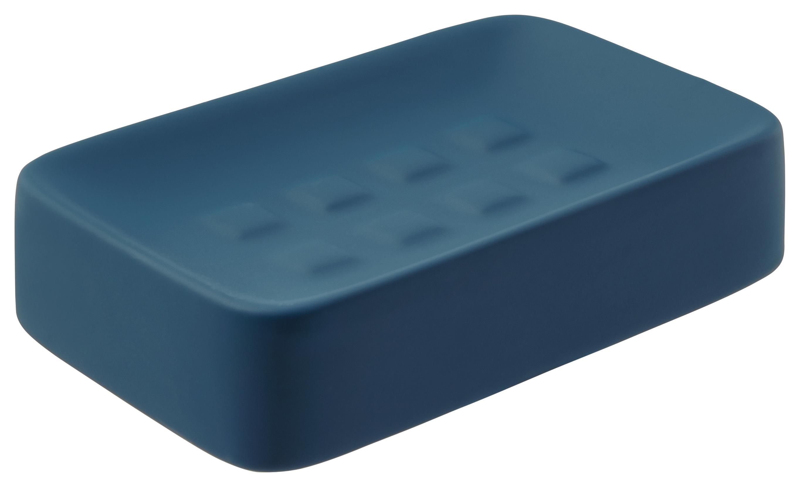 Seifenschale Melanie Türkis - Grün, KONVENTIONELL, Keramik (8,3/12,5cm) - Mömax modern living