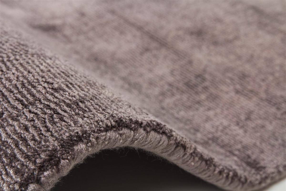 TEPPICH Luxury 110 Grau / Anthrazit - Anthrazit/Grau, Basics, Textil (120/170cm) - Kayoom