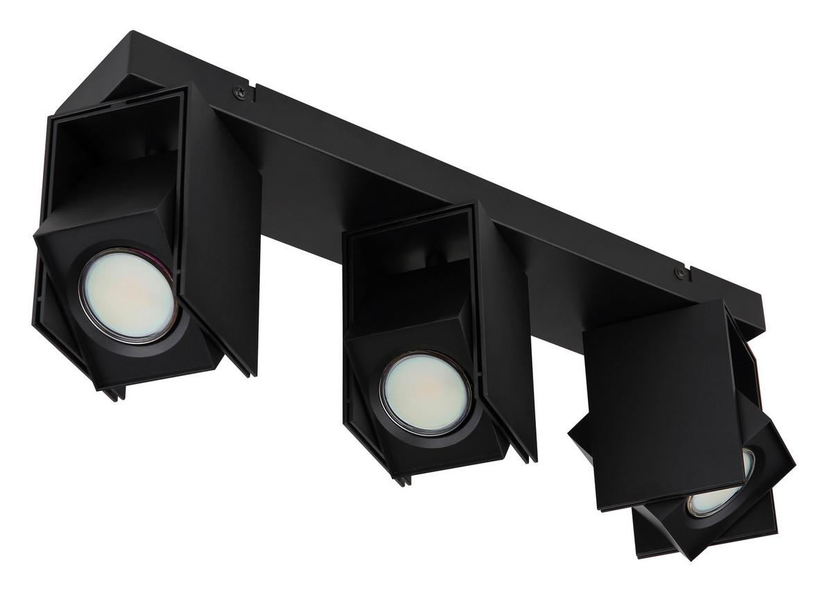 Strahler Rory in Schwarz max. 5 Watt - Schwarz, Design, Metall (43,4/8,4/15,7cm) - Globo