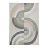 VÄVD MATTA RIVO-FLOW - beige/grön, Klassisk, textil (120/170cm) - Mömax